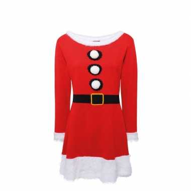 Gebreid kerstvrouw kleding voor dames
