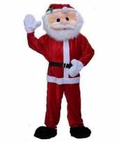 Mooie pluche kerstman kleding